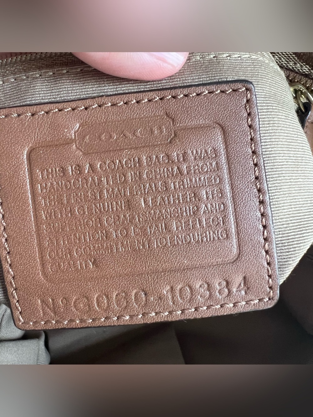 Vintage y2k Coach Soho Signature C Flap Satchel - Picture 8 of 9